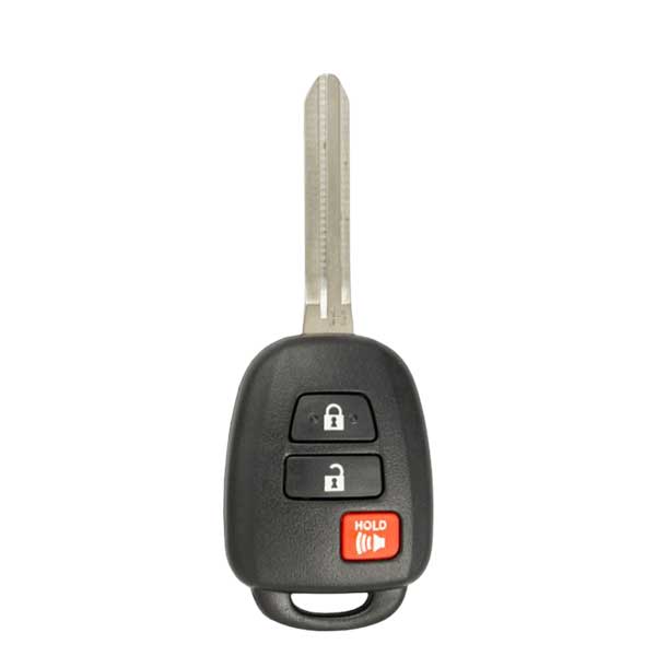 2014-2019 Toyota / 3-Button Remote Head Key / PN: 89071-0R040 / GQ4-52T (AFTERMARKET)