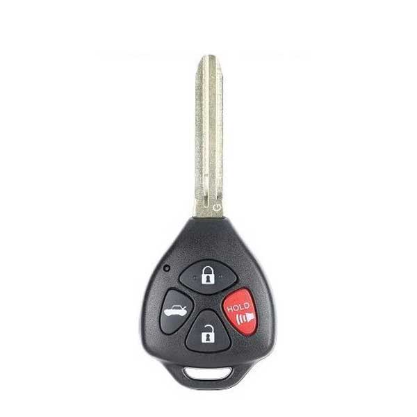 2010-2015 Toyota / 4-Button Remote Head Key / PN: 89070-02620 / GQ4-29T (AFTERMARKET)