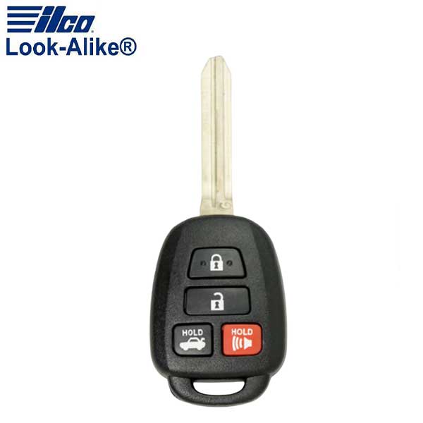 2014-2019 Toyota / 4-Button Remote Head Key / PN: 89070-02880 / HYQ12BDM (AFTERMARKET)