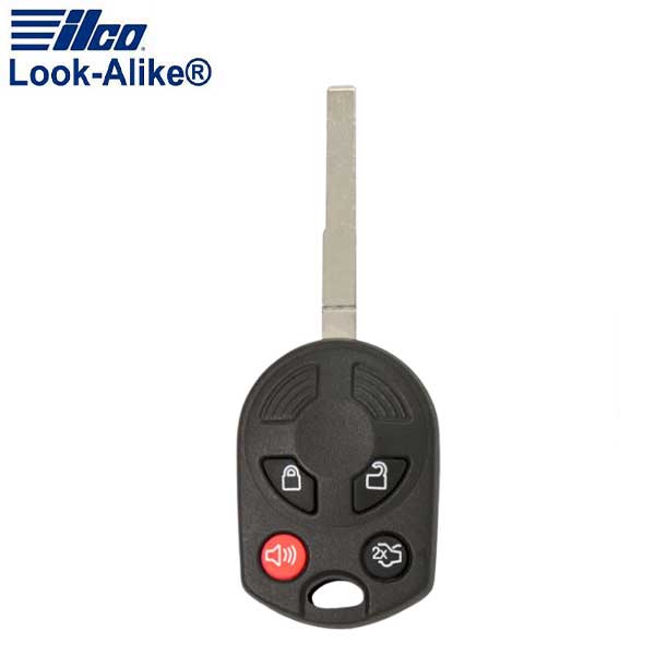 2012-2024 Ford / 4-Button Remote Head Key / PN: 164-R8046 / OUCD6000022 (AFTERMARKET)