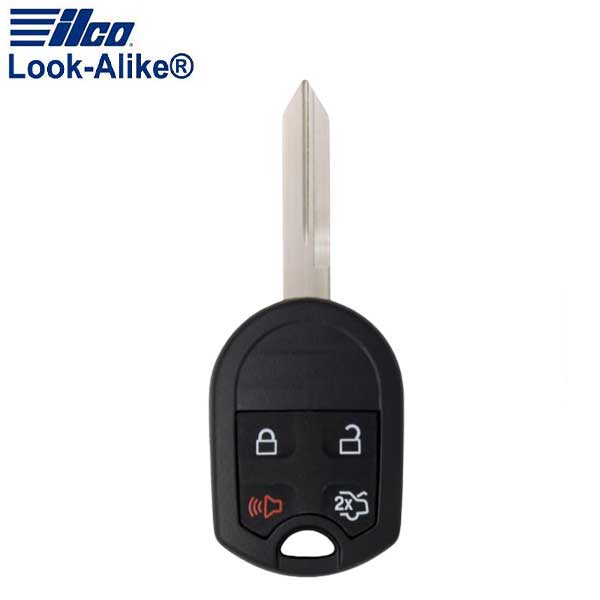 2006-2019 Ford Lincoln / 4-Button Remote Head Key / PN: 164-R8073 / CWTWB1U793 (AFTERMARKET)