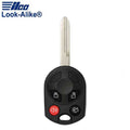 2005-2012 Ford / 4-Button Remote Head Key / PN: 164-R7040 / OUCD6000022 (AFTERMARKET)