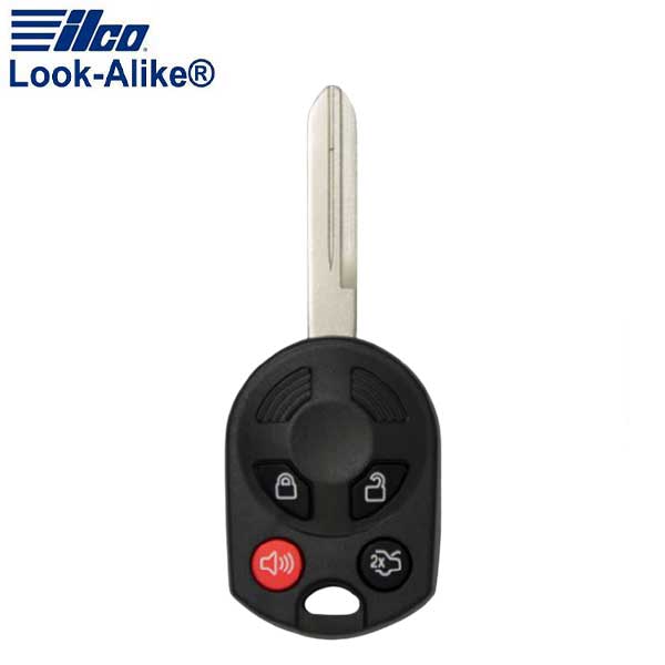 2005-2012 Ford / 4-Button Remote Head Key / PN: 164-R7040 / OUCD6000022 (AFTERMARKET)