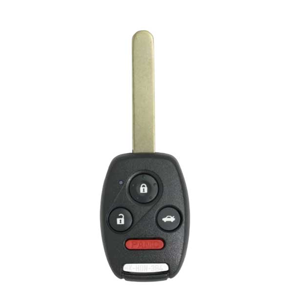 2003-2007 Honda / 4-Button Remote Head Key / PN: 35118-SDA-A11 / 0UCG8D-380H-A (AFTERMARKET)