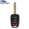 2013-2015 Honda / 4-Button Remote Head Key / PN: 35118-T2A-A20 / MLBHLIK6-1T (AFTERMARKET)