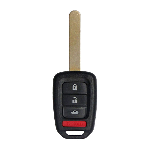 2013-2015 Honda / 4-Button Remote Head Key / PN: 35118-T2A-A20 / MLBHLIK6-1T (AFTERMARKET)