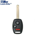 2005-2006 Honda / 3-Button Remote Head Key / PN: 35111-S9A-305 / OUCG8D-380H-A (AFTERMARKET)