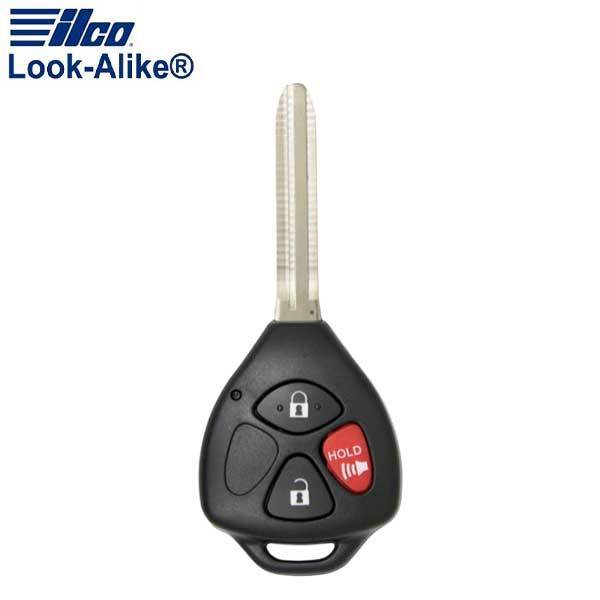 2010-2019 Toyota / 3-Button Remote Head Key / PN: 89070-35170 / HYQ12BDC (AFTERMARKET)