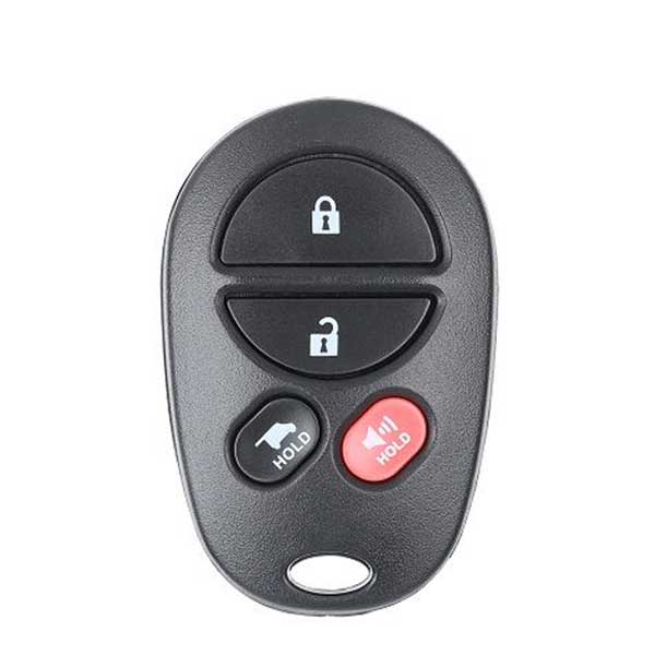 2008-2017 Toyota Sequoia / 4-Button Keyless Entry Remote / PN: 89742-0C040 / GQ43VT20T (AFTERMARKET)