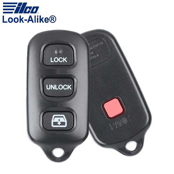 1999-2009 Toyota / 4-Button Keyless Entry Remote / PN: 89742-35050 / HYQ12BBX (AFTERMARKET)