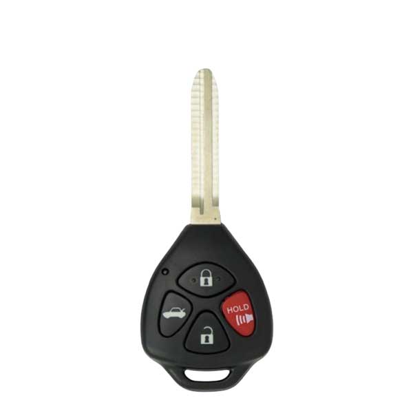2009-2012 Toyota / 4-Button Remote Head Key / PN: 89070-02270 / GQ4-29T (AFTERMARKET)