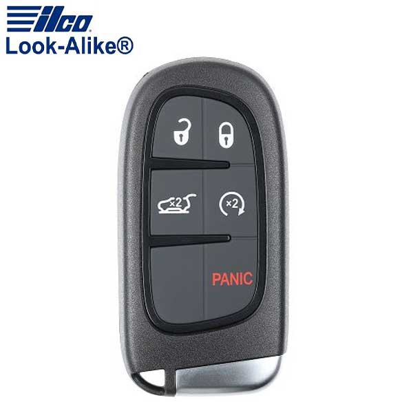 2014-2021 Jeep Cherokee / 5-Button Smart Key / PN: 68141580AG / GQ4-54T (AFTERMARKET)
