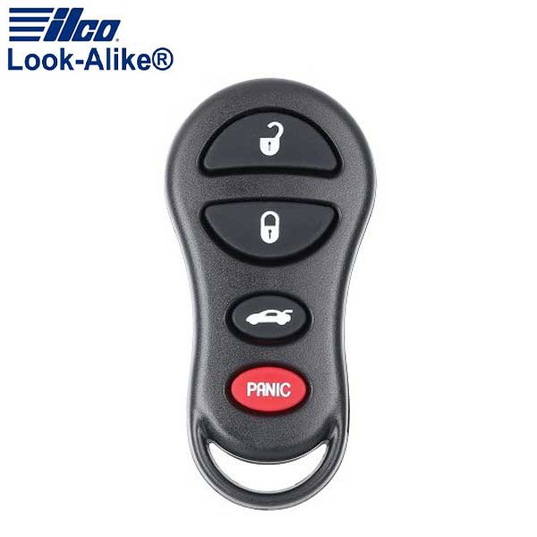 2001-2006 Chrysler Dodge / 4-Button Keyless Entry Remote / PN: 04602260AA / 04602260AD (AFTERMARKET)