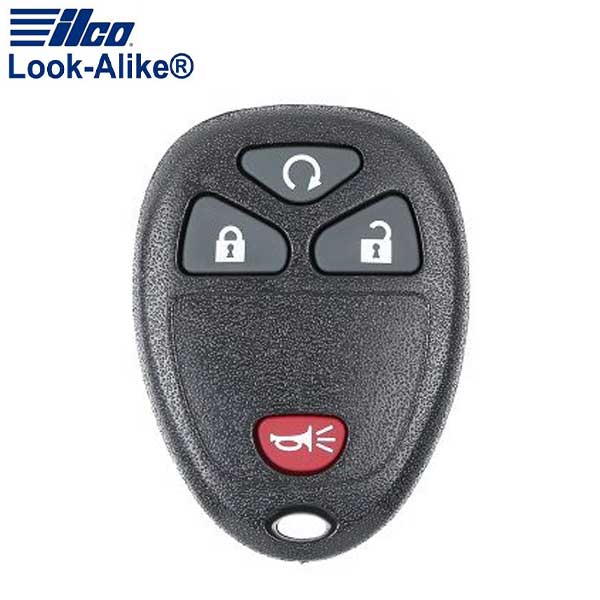 2005-2011 GM / 4-Button Keyless Entry Remote / PN: 15114374 / KOBGT04A (AFTERMARKET)