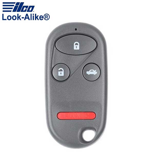 1998-2002 Honda / 4-Button Keyless Entry Remote / PN: 72147-S84-A03 / KOBUTAH2T (AFTERMARKET)