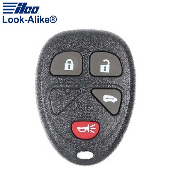 2005-2007 GM / 4-Button Keyless Entry Remote / PN: 15100812 / KOBGT04A (AFTERMARKET)