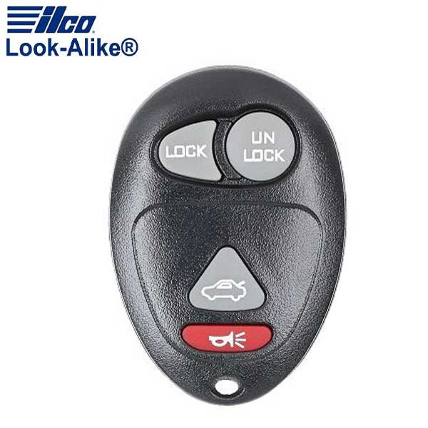 2001-2007 GM / 4-Button Keyless Entry Remote / PN: 10335582-88 / L2C0007T (AFTERMARKET)