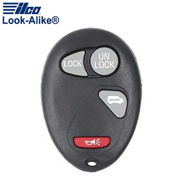 2002-2005 GM / 4-Button Keyless Entry Remote / PN: 10335586 / L2C0007T (AFTERMARKET)