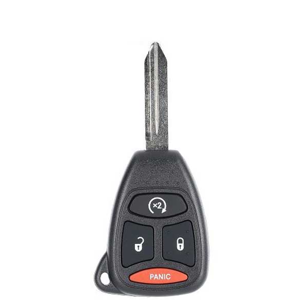 2007-2011 Chrysler Dodge / 4-Button Remote Head Key / PN: RK-CHY-KOB5 / OHT692713AA (AFTERMARKET)