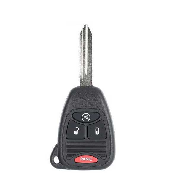 2007-2018 Dodge / 4-Button Remote Head Key / PN: 04589621AB / OHT692713AA (AFTERMARKET)