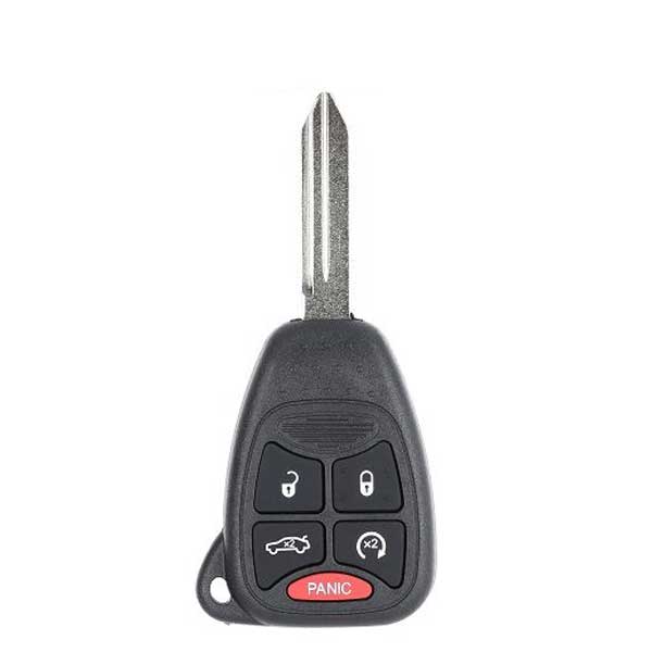 2008-2012 Jeep Liberty / 5-Button Remote Head Key / PN: 68029834 / OHT692713AA (AFTERMARKET)