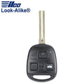 1998-2005 Lexus ES / GS / IS / LS / 3-Button Remote Head Key / PN: RHK-LEXUS-3B1 / HYQ1512V (AFTERMARKET)