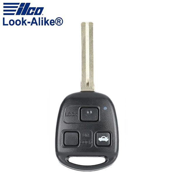 1998-2005 Lexus ES / GS / IS / LS / 3-Button Remote Head Key / PN: RHK-LEXUS-3B1 / HYQ1512V (AFTERMARKET)