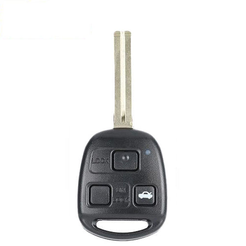 1998-2005 Lexus ES / GS / IS / LS / 3-Button Remote Head Key / PN: RHK-LEXUS-3B1 / HYQ1512V (AFTERMARKET)
