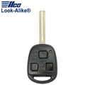 2001 - 2008 Lexus ES / RX / 3-Button Remote Head Key / PN: RHK-LEXUS-3B2 / HYQ12BBT (AFTERMARKET)