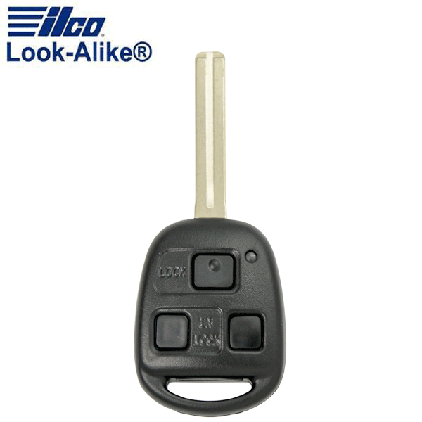2001 - 2008 Lexus ES / RX / 3-Button Remote Head Key / PN: RHK-LEXUS-3B2 / HYQ12BBT (AFTERMARKET)