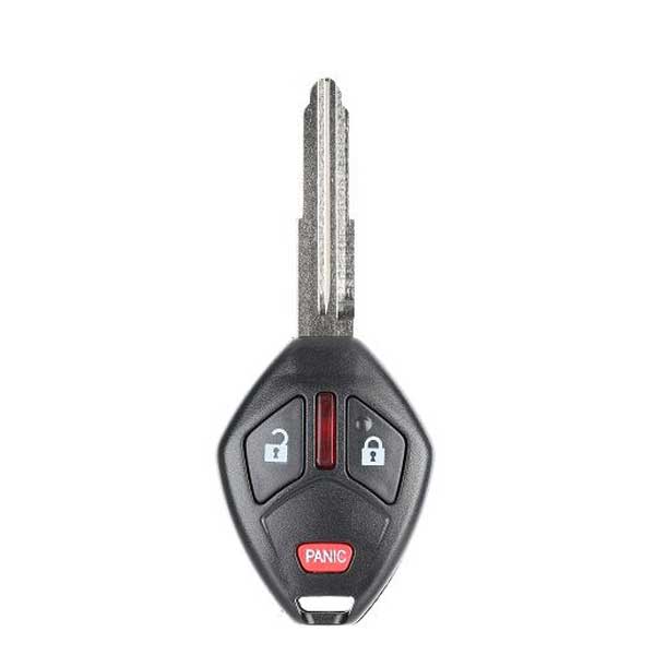 2007-2012 Mitsubishi / 3-Button Remote Head Key / PN: 6370A364 / OUCG8D-620M-A (AFTERMARKET)
