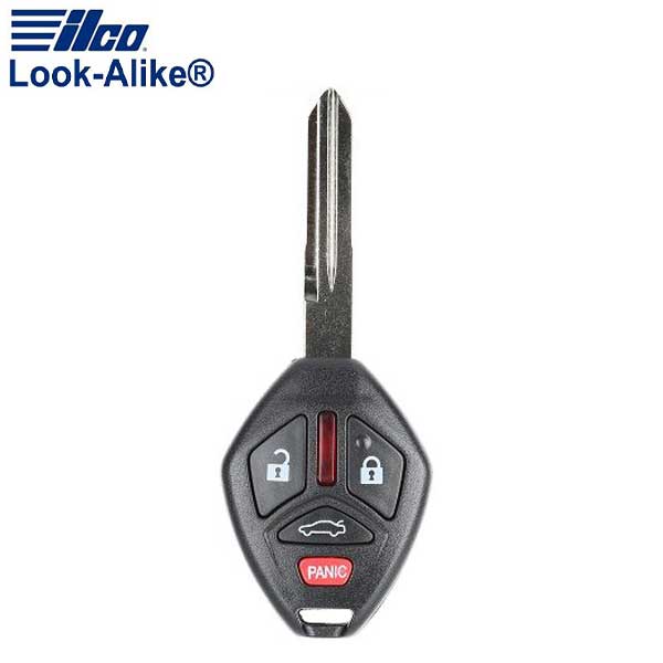 2006-2007 Mitsubishi / 4-Button Remote Head Key / PN: G8D-620M-A / OUCG8D-620M-A (AFTERMARKET)