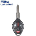 2007 - 2012 Mitsubishi Galant / Eclipse / 4-Button Remote Head Key / PN: RHK-MITS-4B2 / OUCG8D-620M-A (AFTERMARKET)
