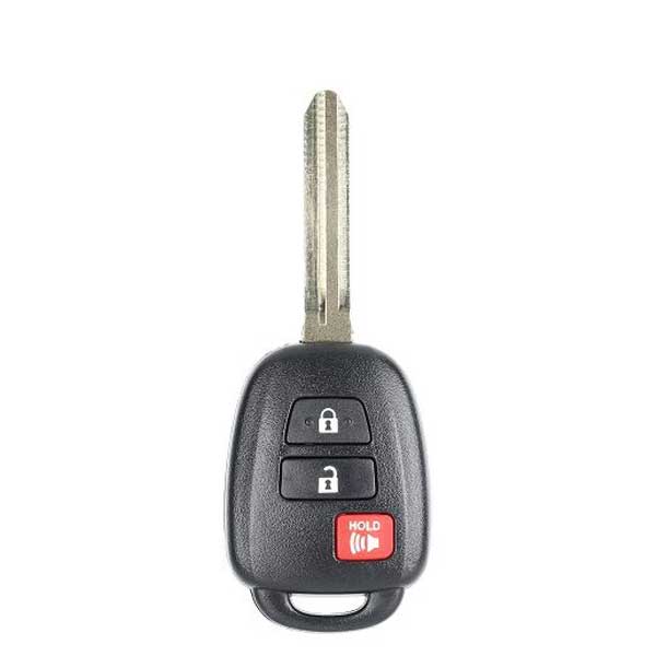 2012-2017 Toyota / 3-Button Remote Head Key / PN: 89070-52F60 / HYQ12BDM (AFTERMARKET)