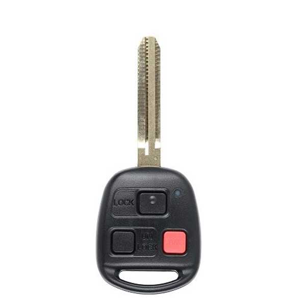 2003-2009 Toyota / 3-Button Remote Head Key / PN: 89070-60750 / HYQ1512V (AFTERMARKET)