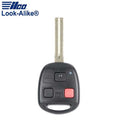 2003-2008 Lexus / 3-Button Remote Head Key / PN: 89070-60801 / HYQ1512V (AFTERMARKET)
