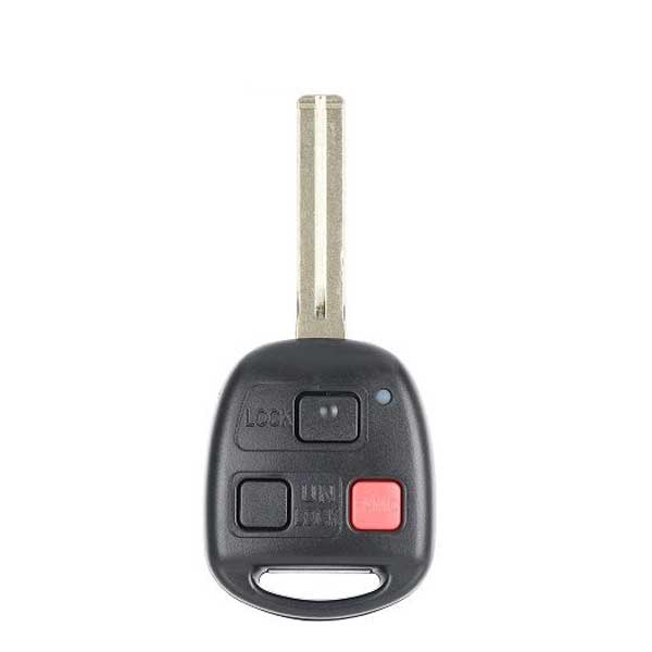 2003-2008 Lexus / 3-Button Remote Head Key / PN: 89070-60801 / HYQ1512V (AFTERMARKET)