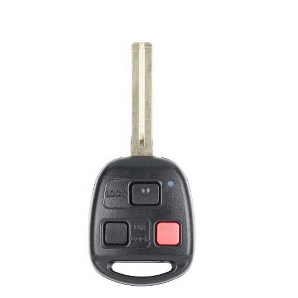 1999-2003 Lexus / 3-Button Remote Head Key / PN: 89070-48020 / NI4TMTX-1 (AFTERMARKET)