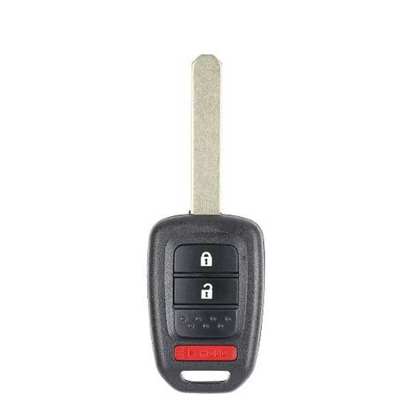 2013-2014 Honda / 3-Button Remote Head Key / PN: 35118-TY4-A00 / MLBHLIK6-1T (AFTERMARKET)