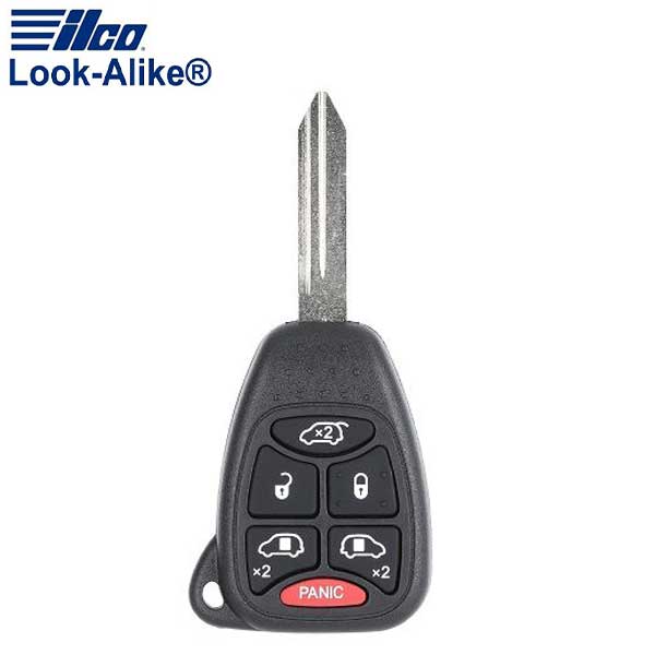 2004-2007 Chrysler Dodge / 6-Button Remote Head Key / PN: 05183683AA / M3N5WY72XX (AFTERMARKET)