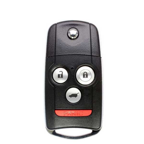 2007 - 2013 Acura MDX / RDX / 4-Button Flip Key / PN: 35111-STX-326 / N5F0602A1A (AFTERMARKET)