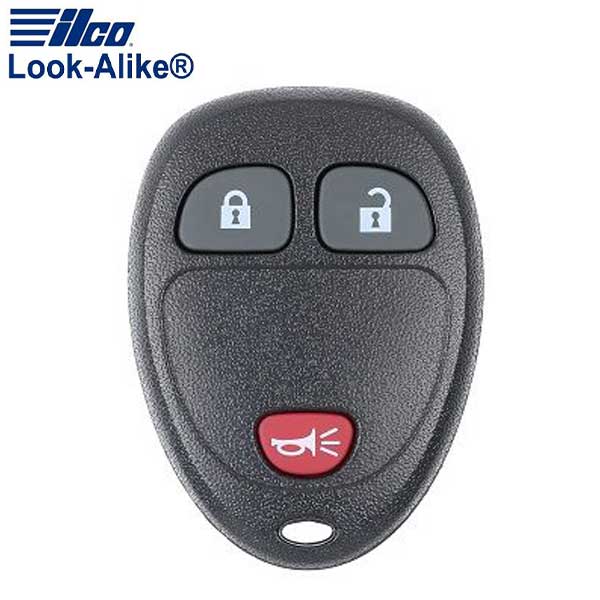 2005-2011 GM / 3-Button Keyless Entry Remote / PN: 15777636 / KOBGT04A (AFTERMARKET)