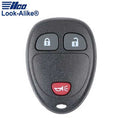2005-2011 GM / 3-Button Keyless Entry Remote / PN: 15777636 / KOBGT04A (AFTERMARKET)