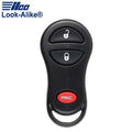 1999-2004 Jeep / 3-Button Keyless Entry Remote / PN: 56036859 / GQ43VT9T (AFTERMARKET)