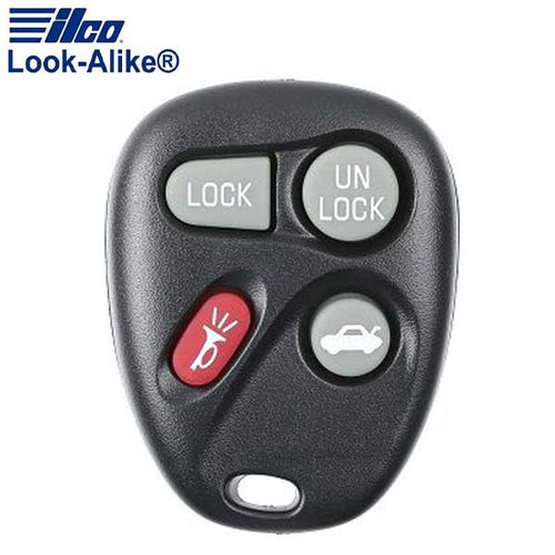 1996-2005 GM / 4-Button Keyless Entry Remote / PN: 25628814 / KOBUT1BT (AFTERMARKET)
