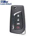 2018-2021 Toyota / 4-Button Flip Key / PN: 89070-06790 / HYQ12BFB (AFTERMARKET)