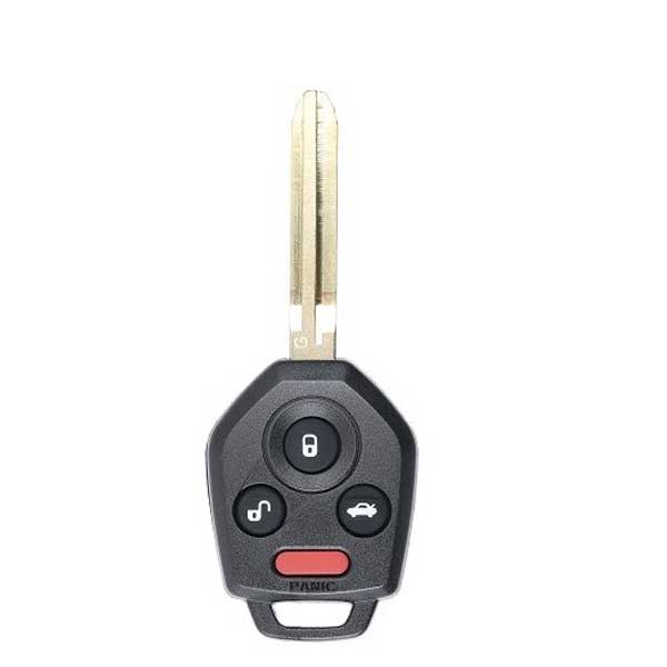 2012-2019 Subaru / 4-Button Remote Head Key / PN: 57497-FJ031 / CWTWBU766 (AFTERMARKET)