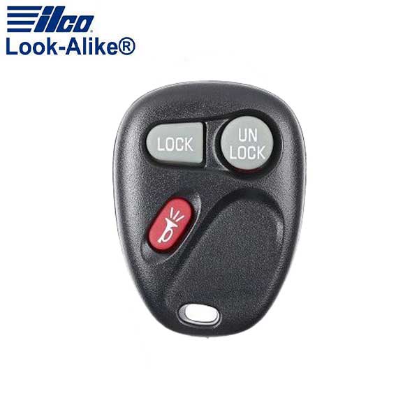 1998-2002 GMC / 3-Button Keyless Entry Remote / PN: 15732803/ KOBUT1BT ( AFTERMARKET )