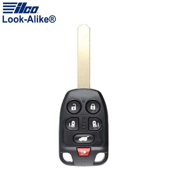 2011-2013 Honda Odyssey / 6-Button Remote Head Key / PN: 35118-TK8-A20 / N5F-A04TAA (AFTERMARKET)
