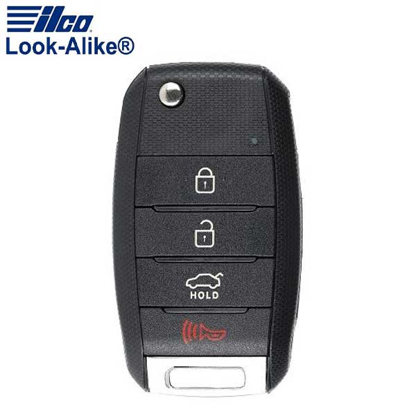 2014-2015 Kia Optima / 4-Button Flip Key / PN: 95430-2T560 / NYODD4TX1306-TFL (AFTERMARKET)